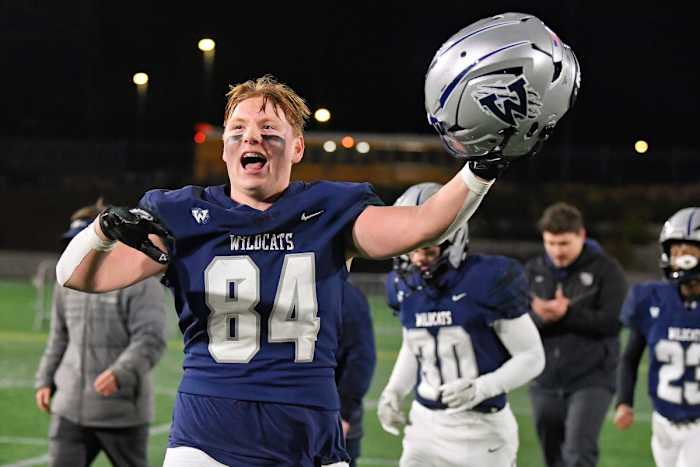 a Wilsonville Mountain View 5A Oregon football final November 24 2023 Leon Neuschwander 85